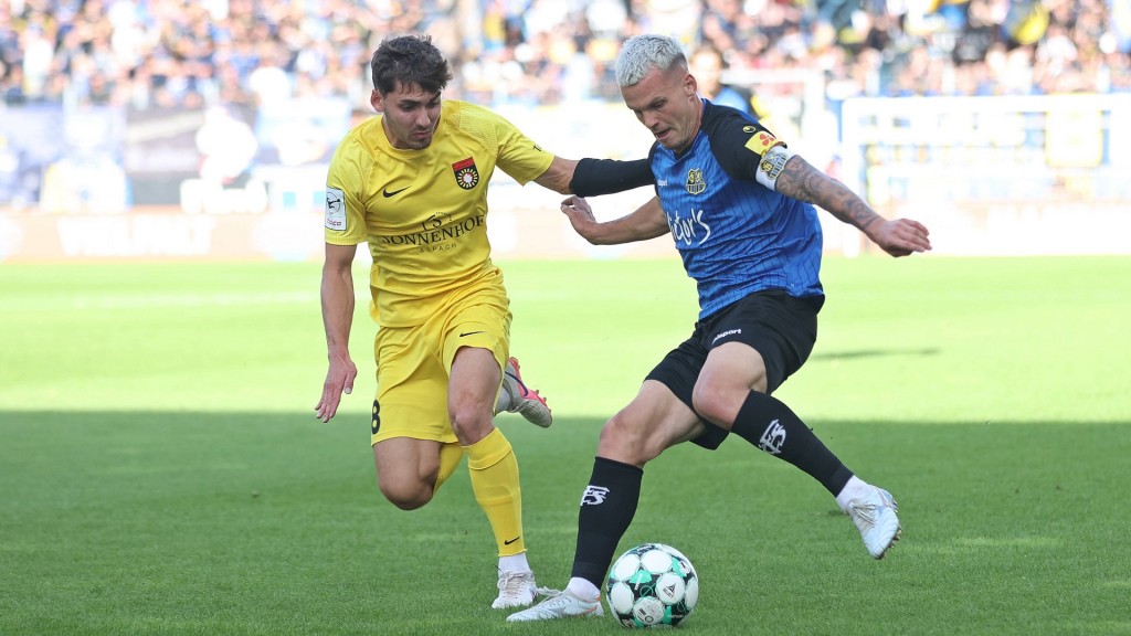 Foto: 1. FC Saarbrücken gegen die SG Sonnenhof Großaspach im Ludwigspark