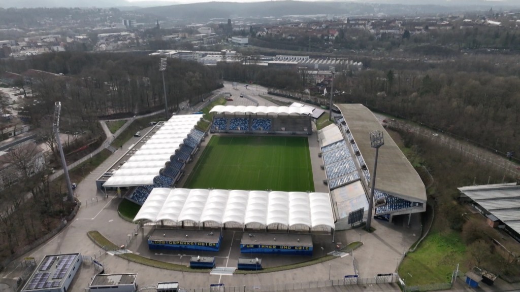 Foto: Ludwigsparkstadion in Saarbrücken