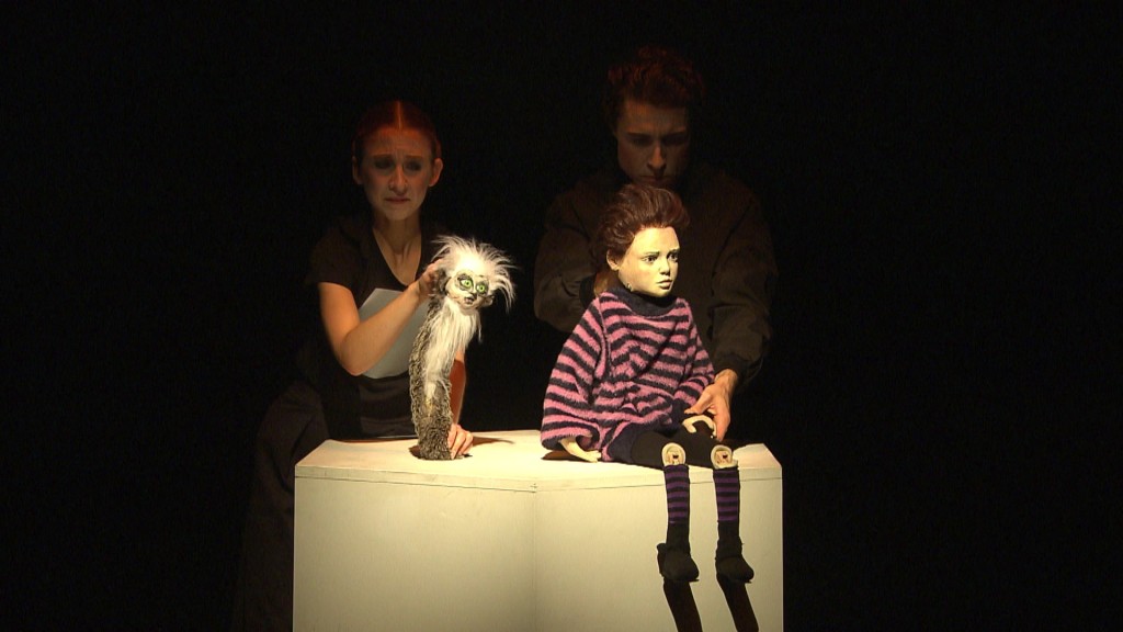 Drachenreiter-Puppenspiel