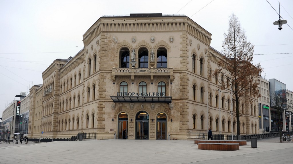 Die Europagalerie in Saarbrücken
