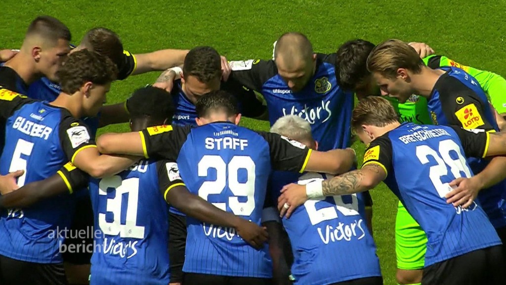 Die Mannschaft des 1. FC Saabrückens