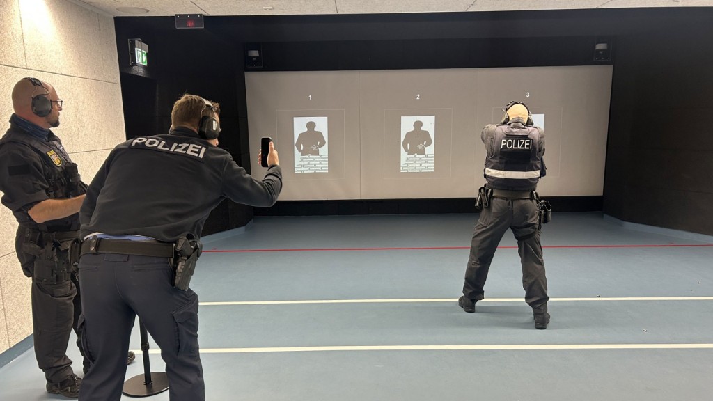 Foto: Schießanlage für Schießtraining der Polizei Merzig in eröffnet