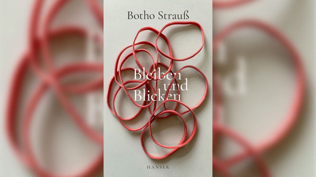 Buch-Cover: Botho Strauß - „Bleiben und Blicken“