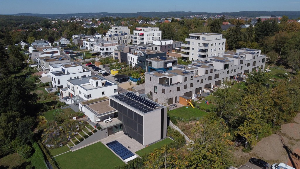 Foto: Das Neubaugebiet Am Franzenbrunnen in Saarbrücken