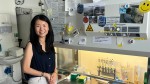 Immunforscherin Hsin-Fang Chang am UKS