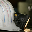 Bergbau-Helm (Foto: dpa)