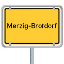 Ortsschild Brotdorf