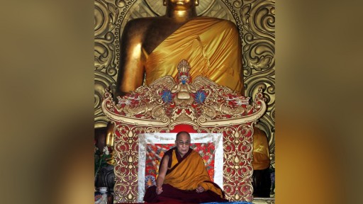 Sr De Seit 80 Jahren Oberhaupt Der Tibetischen Buddhisten