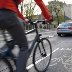 Radfahren in der Stadt